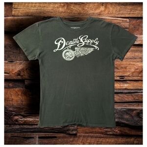 RALPH LAUREN DENIM & SUPPLY SINGLE STITCH TSHIRT- MEN'S SIZE MEDIUM